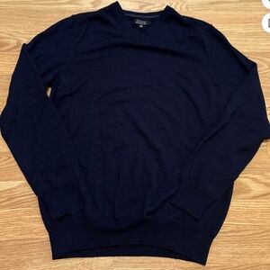 Tahari Men's Deep Blue V-Neck Sweater